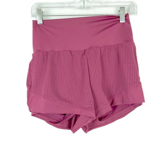HALARA Pants - NWT HALARA High Waisted Mesh Back Waistband Pocket 2-in-1 Casual Shorts Medium M